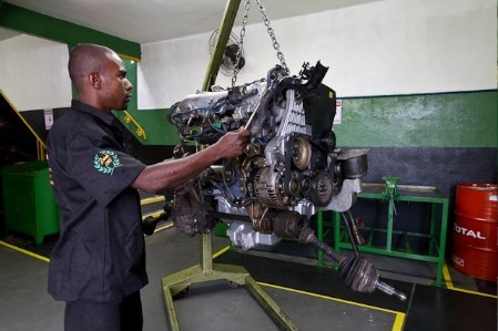 Remoção do motor